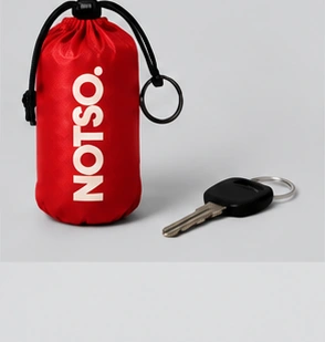 Matching Red miniature pouch