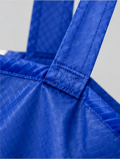 Diamond ripstop nylon and reinforced stitching on the original blue NOTSO. bag